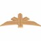 Ekena Millwork Alberta Smooth Timber Gable Bracket, Western Red Cedar, 48"W x 22"H x 1 1/2"D x 5 1/2"F, 11/12 Pitch GBW048X22X0206ALB00SWR - alternate 5